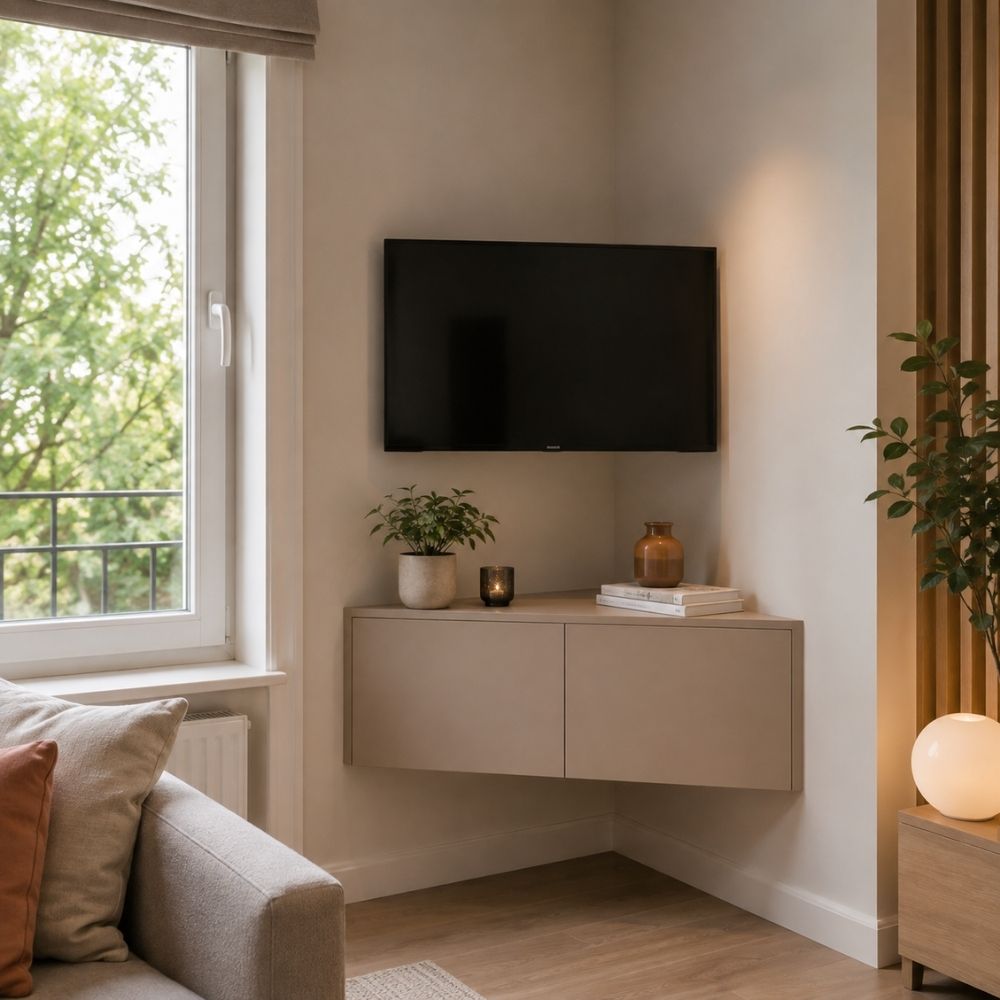 Meuble TV sur mesure petit espace