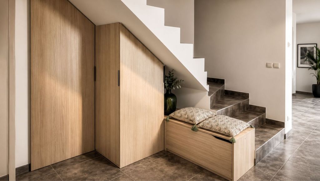 Meuble sous escalier design