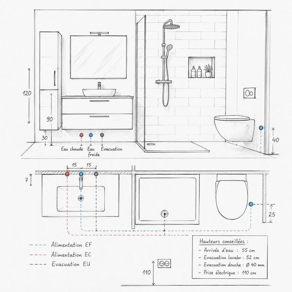 plomberie salle de bain